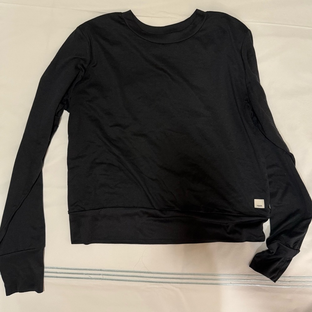 Dark gray Vuori long sleeve top size medium